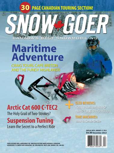 Snow Goer Canada issue 