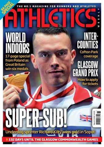AW – Athletics Weekly Magazine issue 13/03/2014