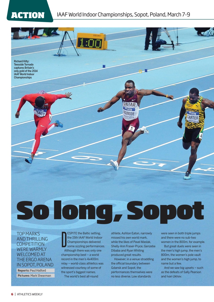 AW – Athletics Weekly Magazine Preview Pages
