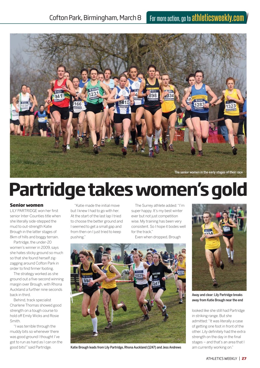 AW – Athletics Weekly Magazine Preview Pages