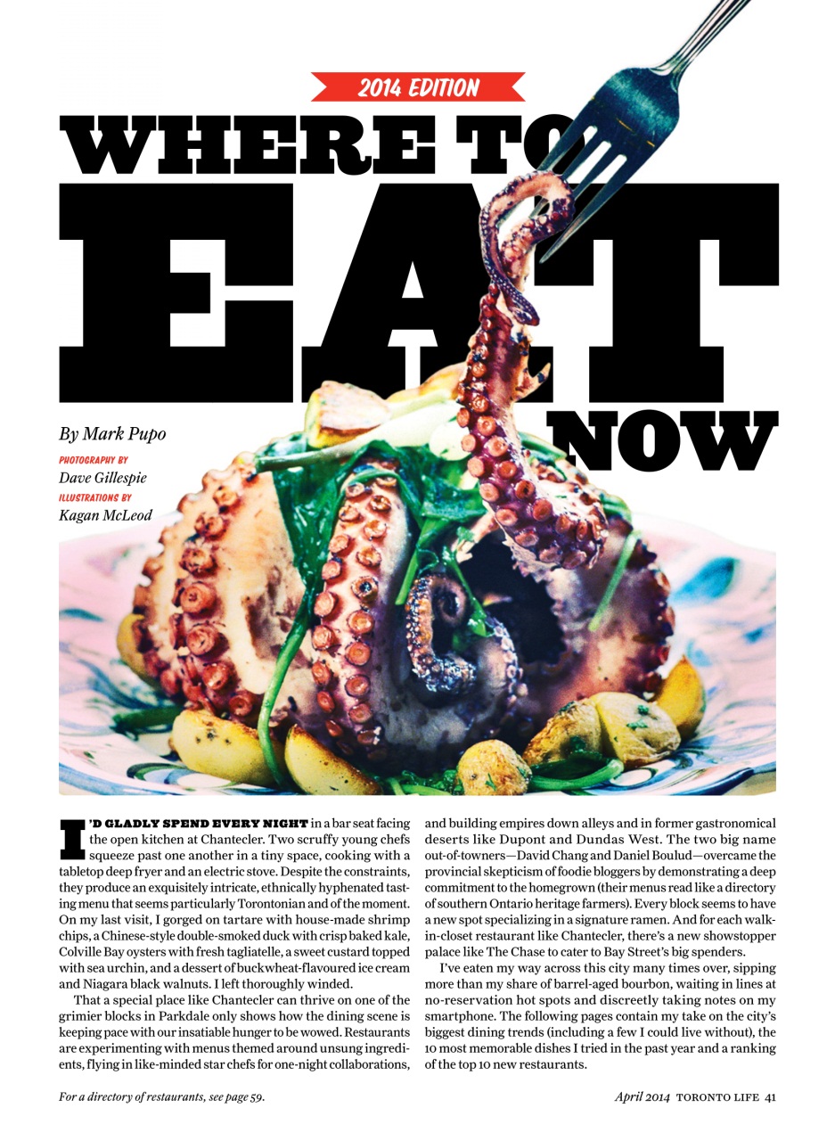 Toronto Life Preview Pages