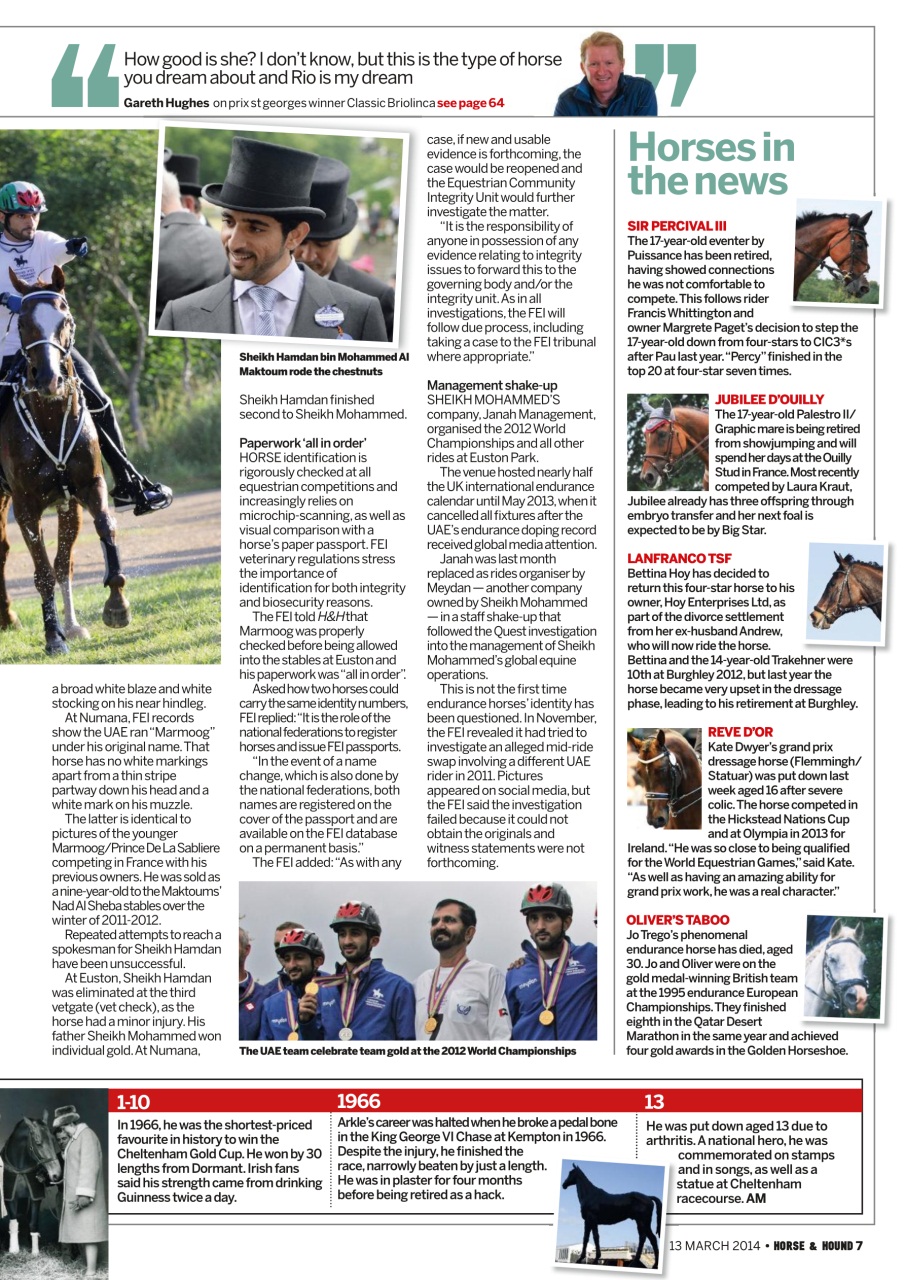Horse & Hound Preview Pages
