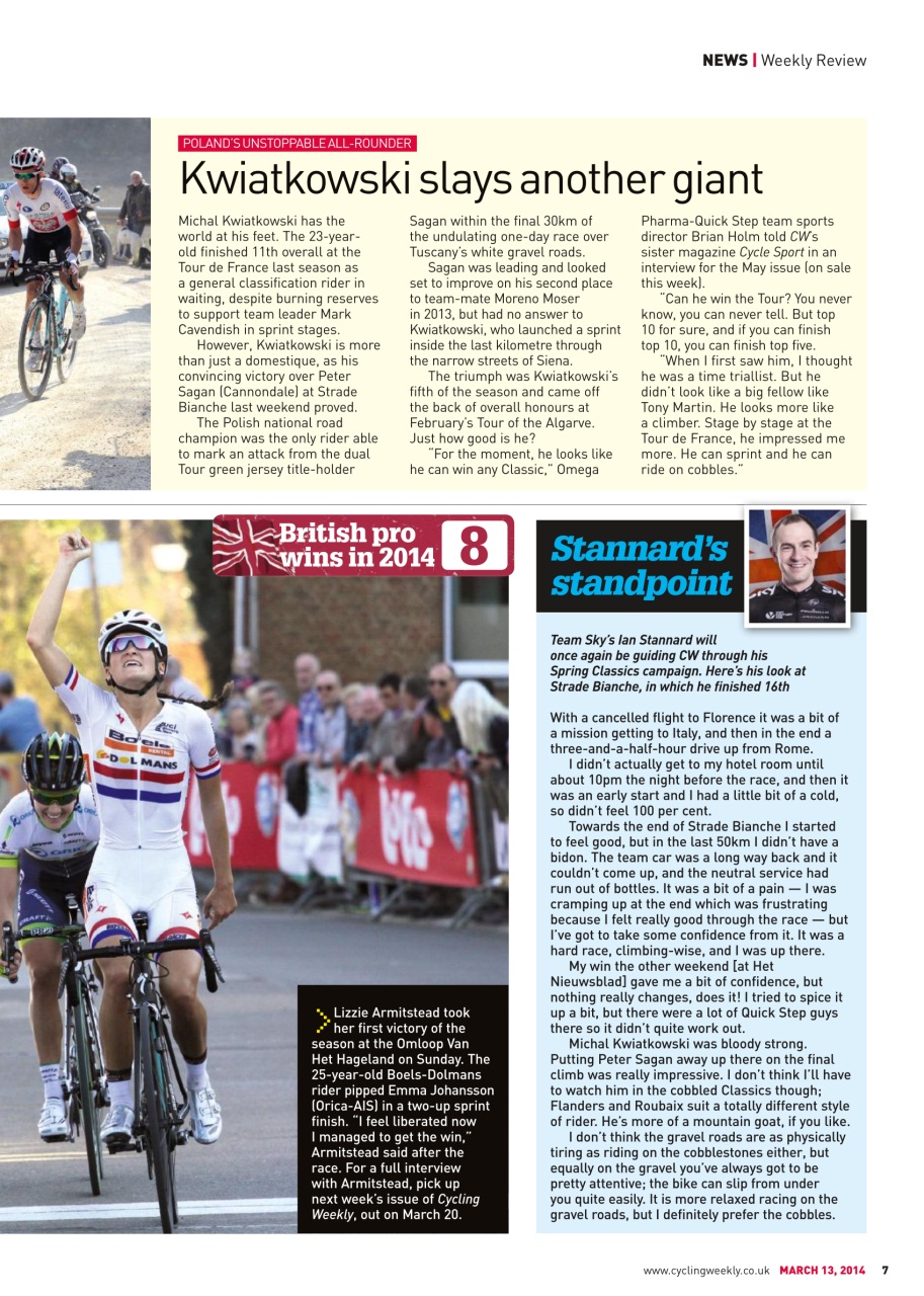Cycling Weekly Preview Pages