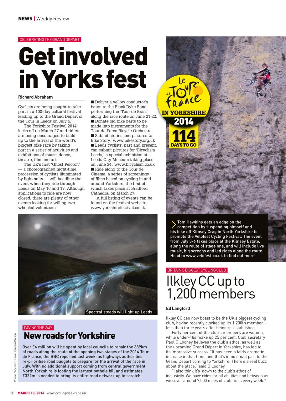 Cycling Weekly Preview Pages