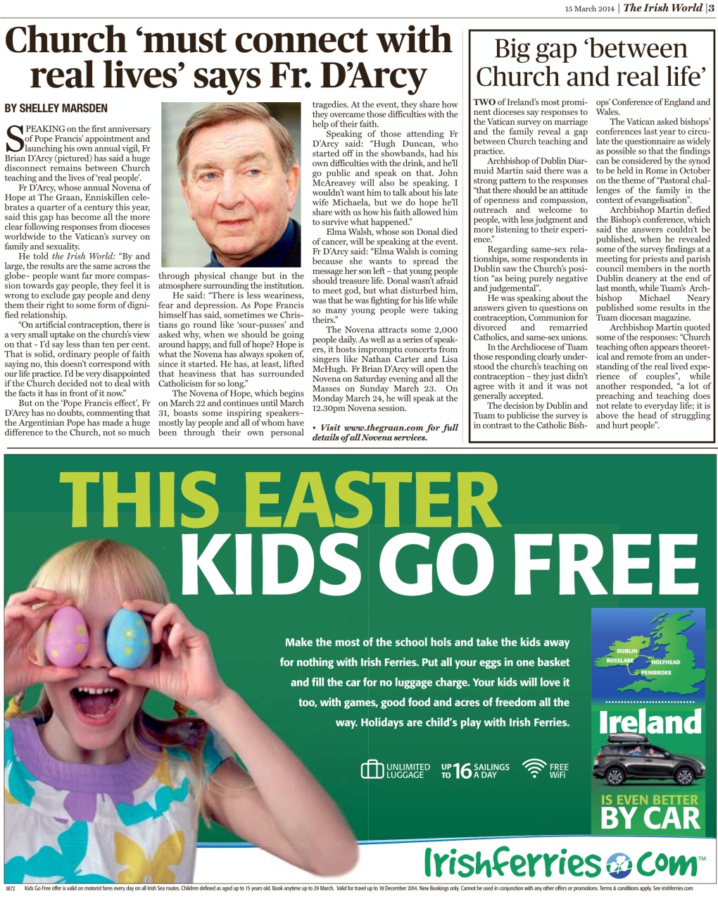 Irish World Preview Pages