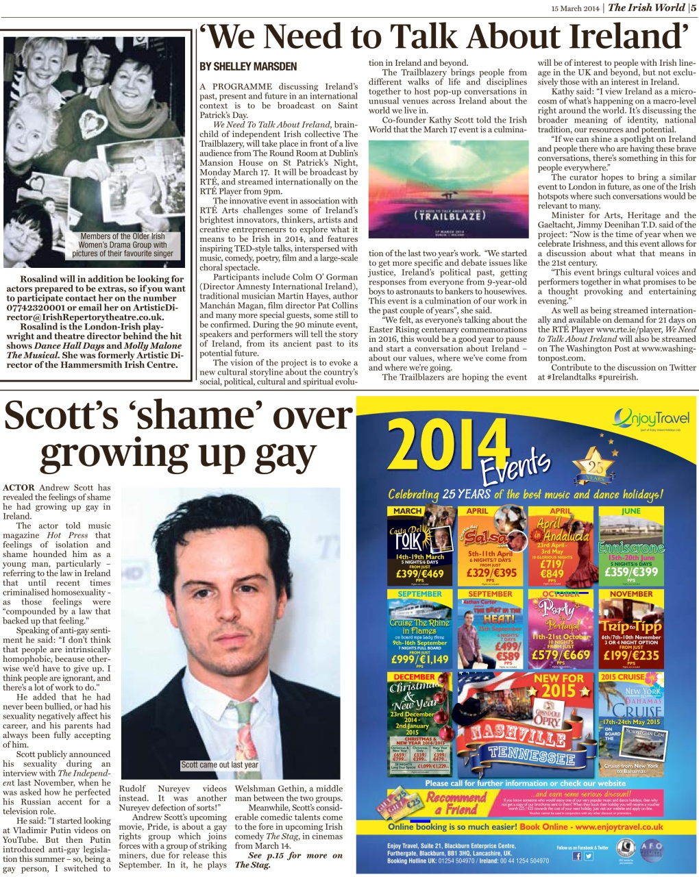 Irish World Preview Pages