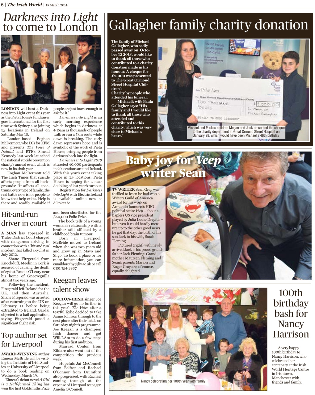 Irish World Preview Pages