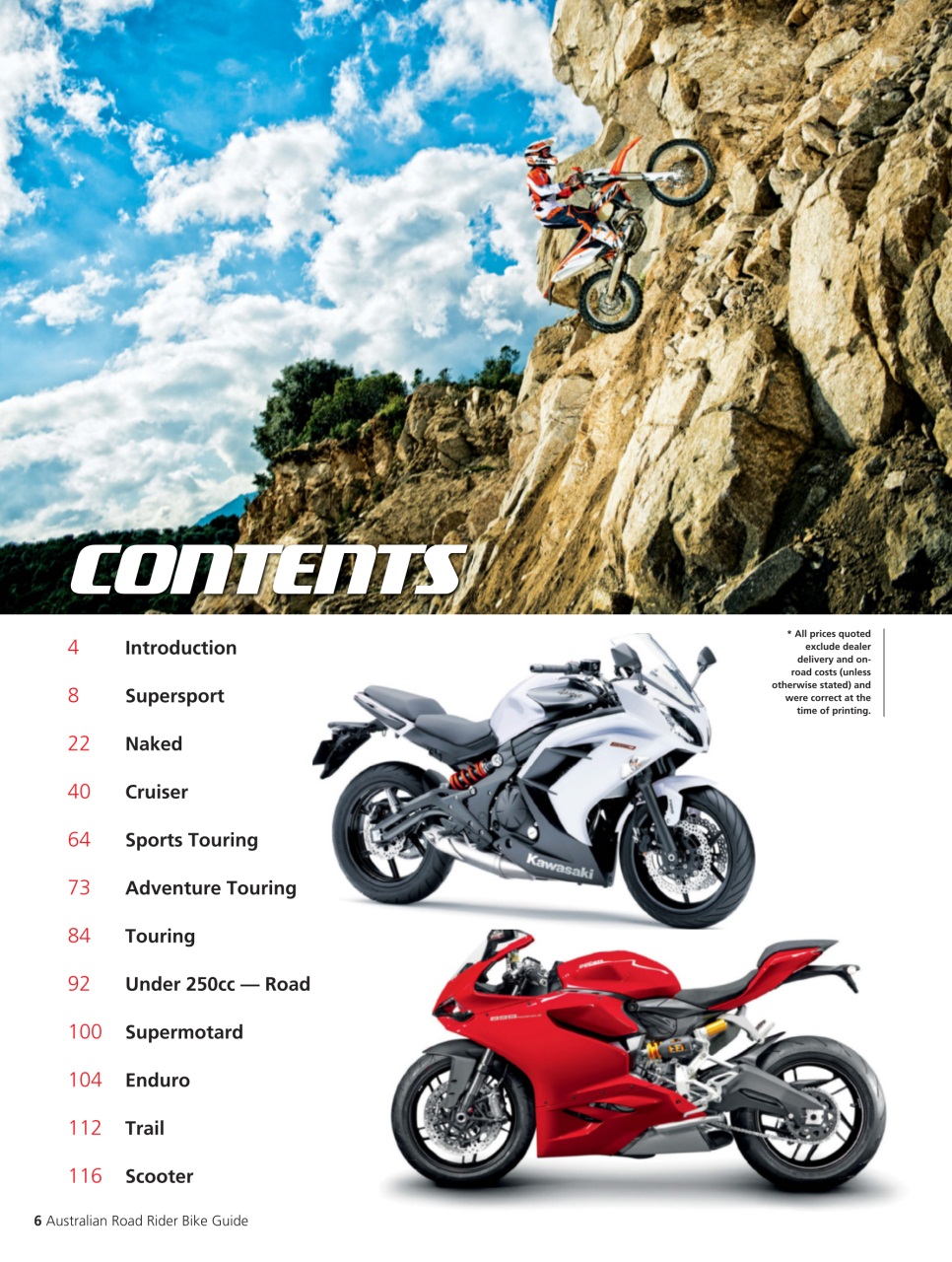 Australian Road Rider Preview Pages