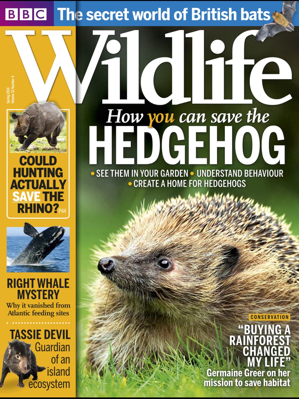 BBC Wildlife Magazine Preview Pages