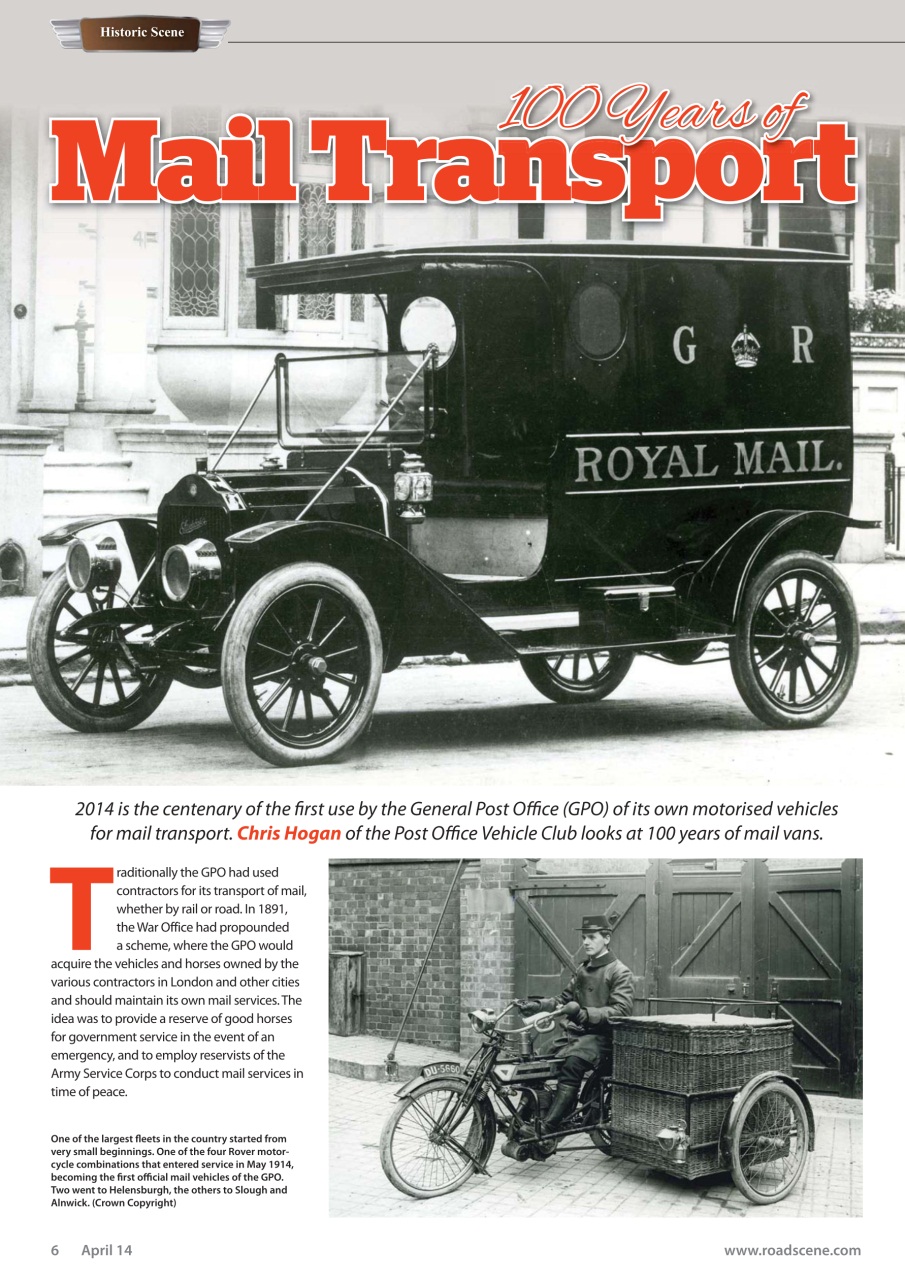 Vintage Roadscene Preview Pages