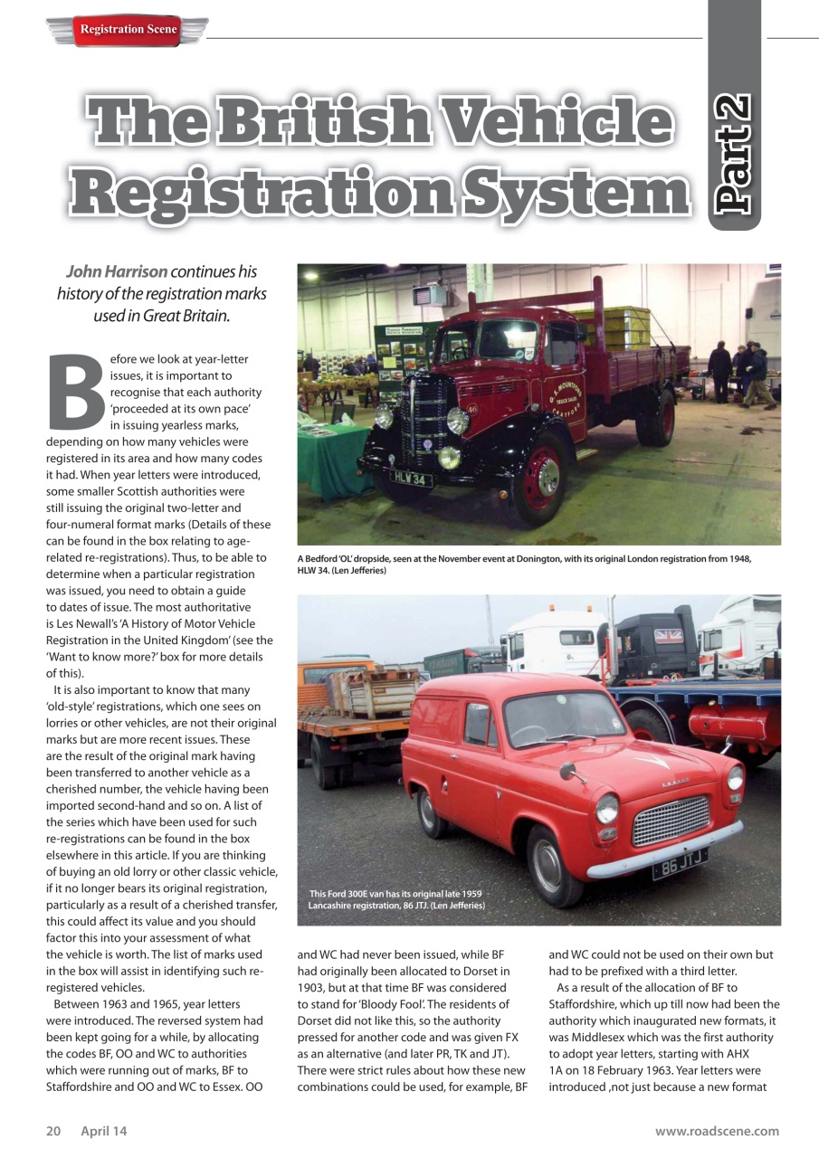 Vintage Roadscene Preview Pages