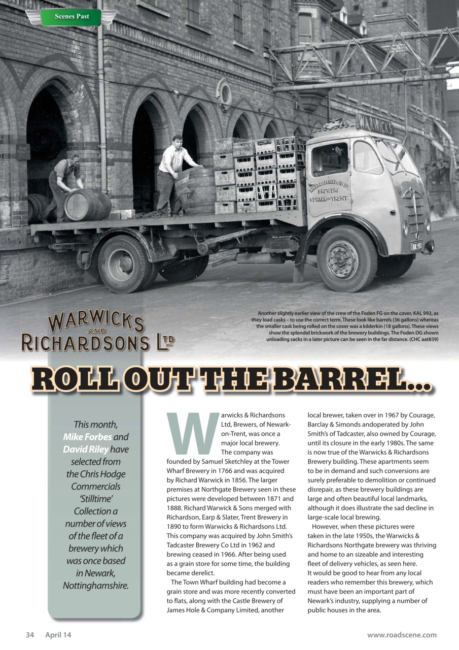 Vintage Roadscene Preview Pages