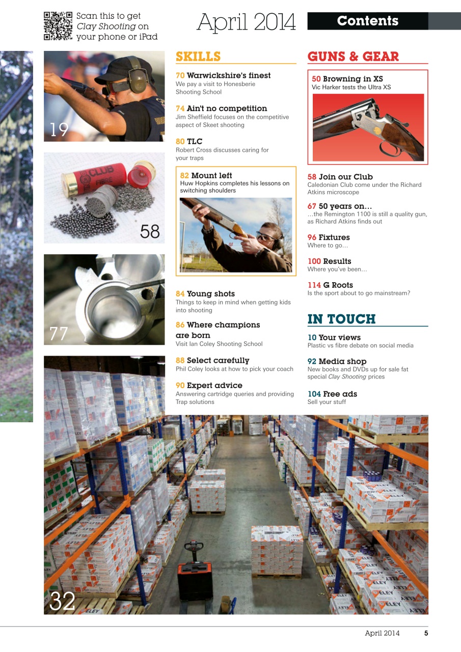Clay Shooting Preview Pages