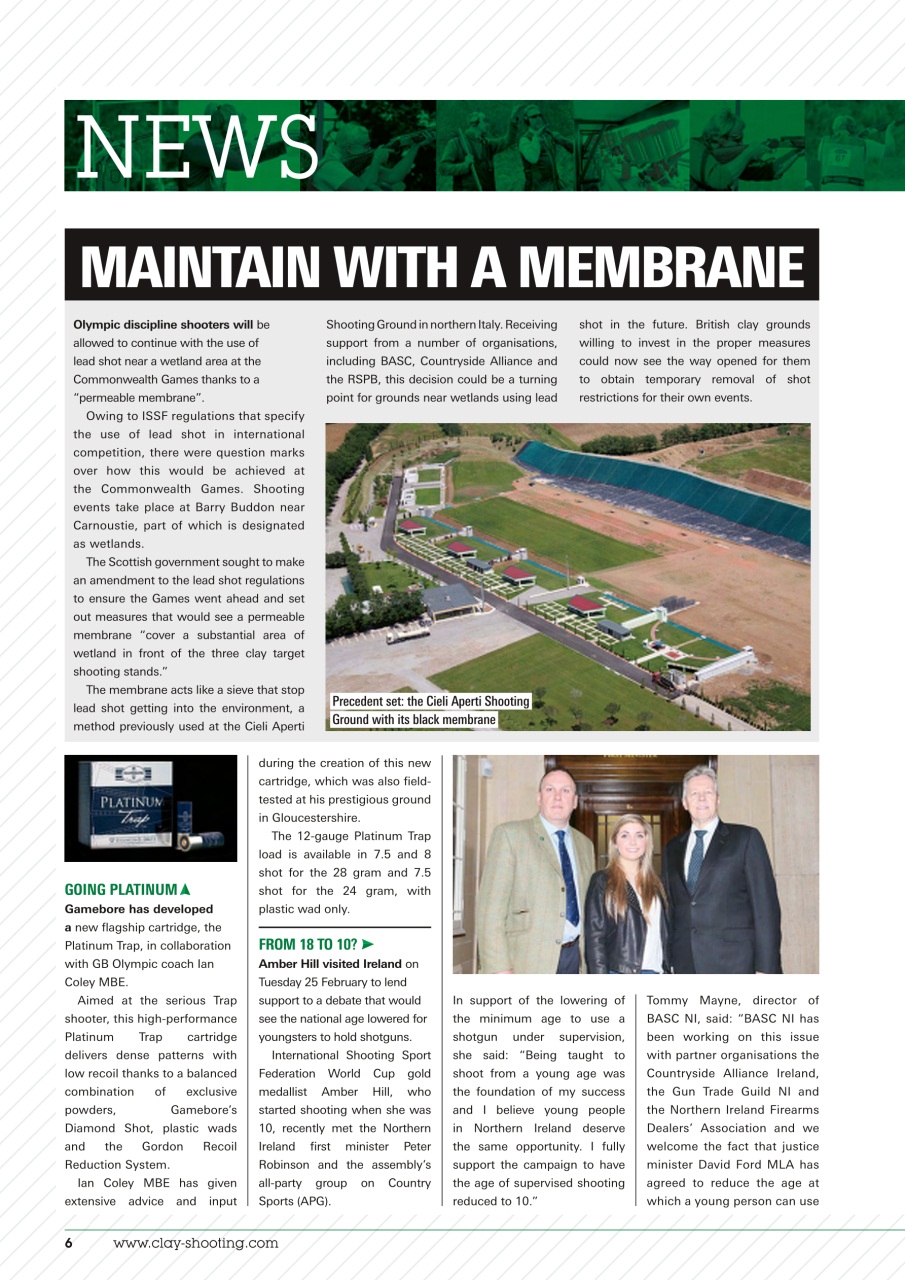 Clay Shooting Preview Pages