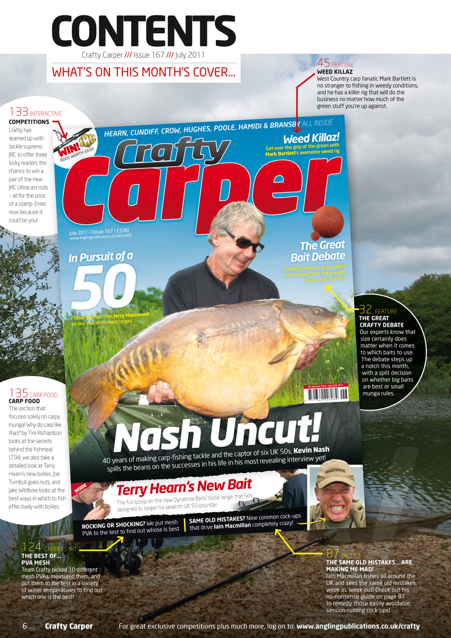 Crafty Carper Preview Pages