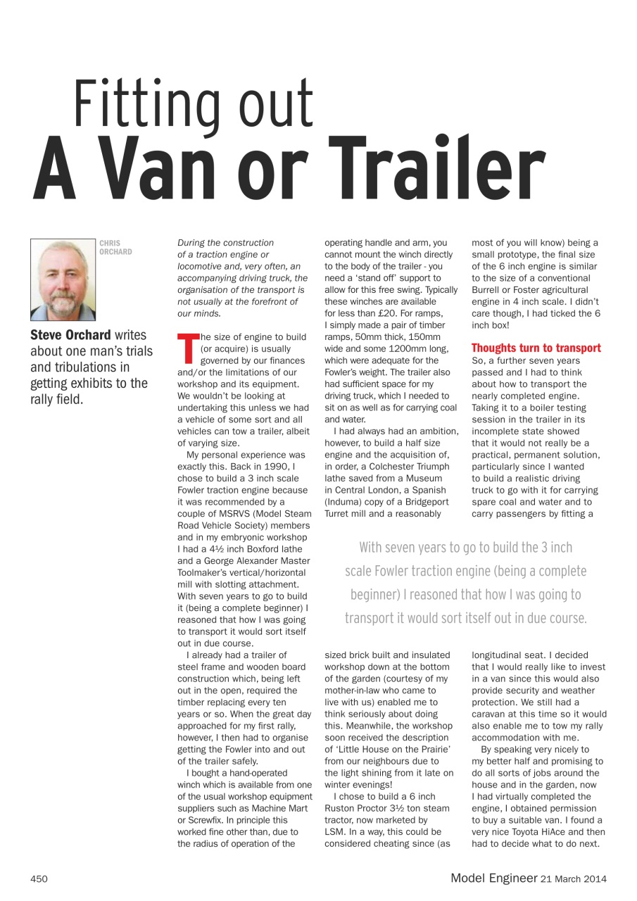 Model Engineer Preview Pages