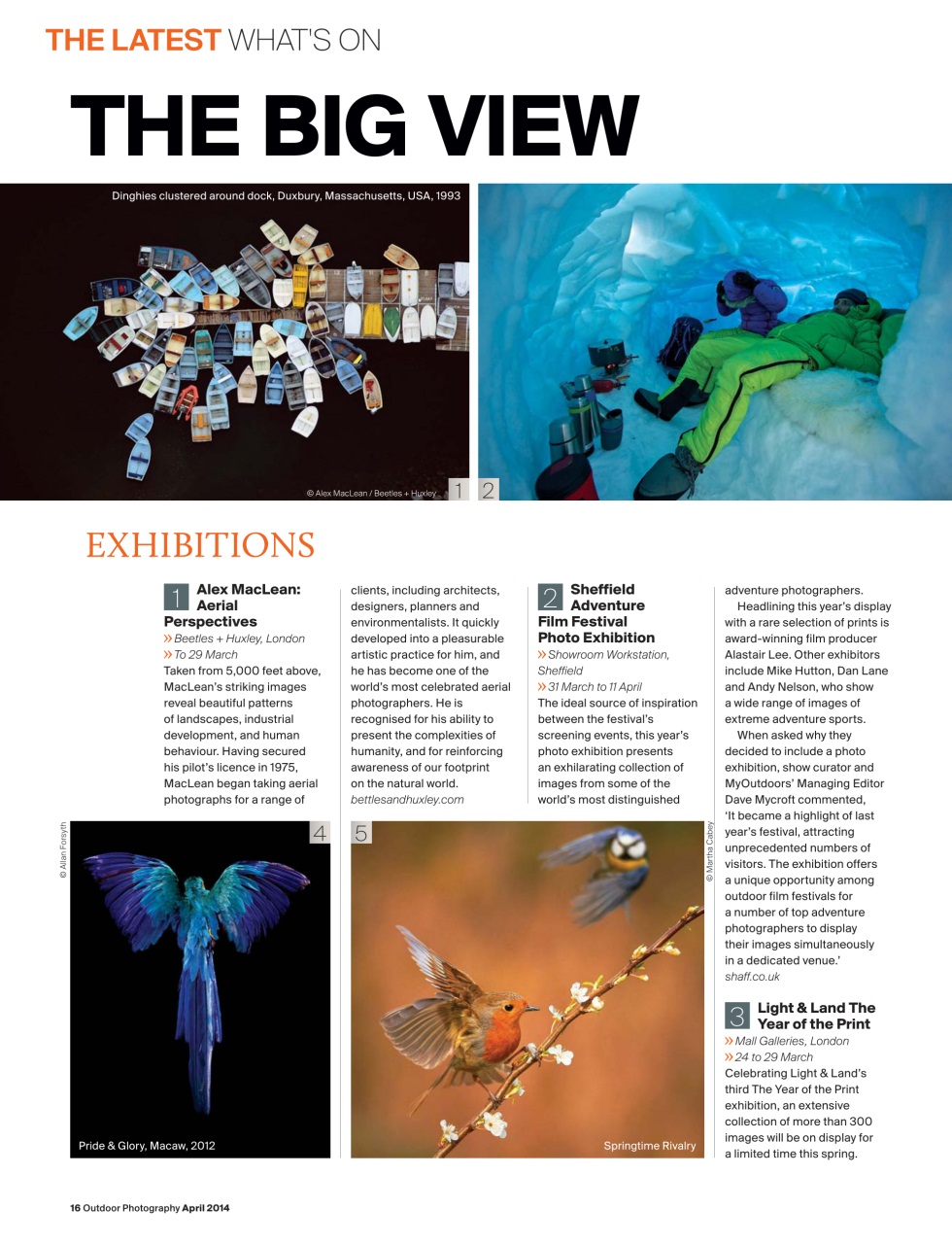Outdoor Photography Preview Pages
