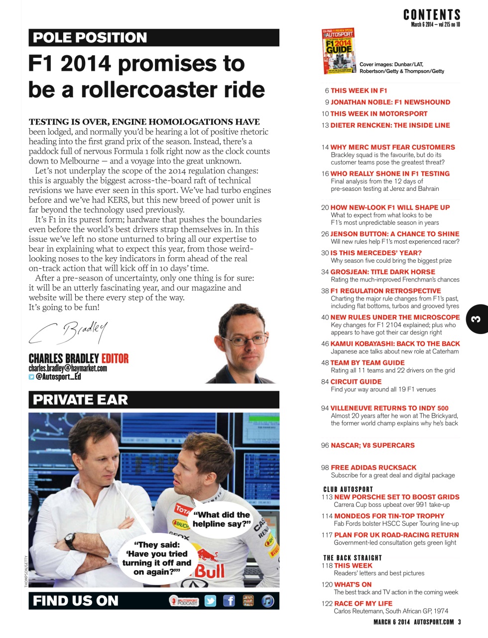 Autosport Preview Pages