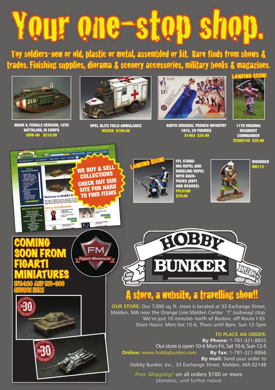 Toy Soldier & Model Figure Preview Pages