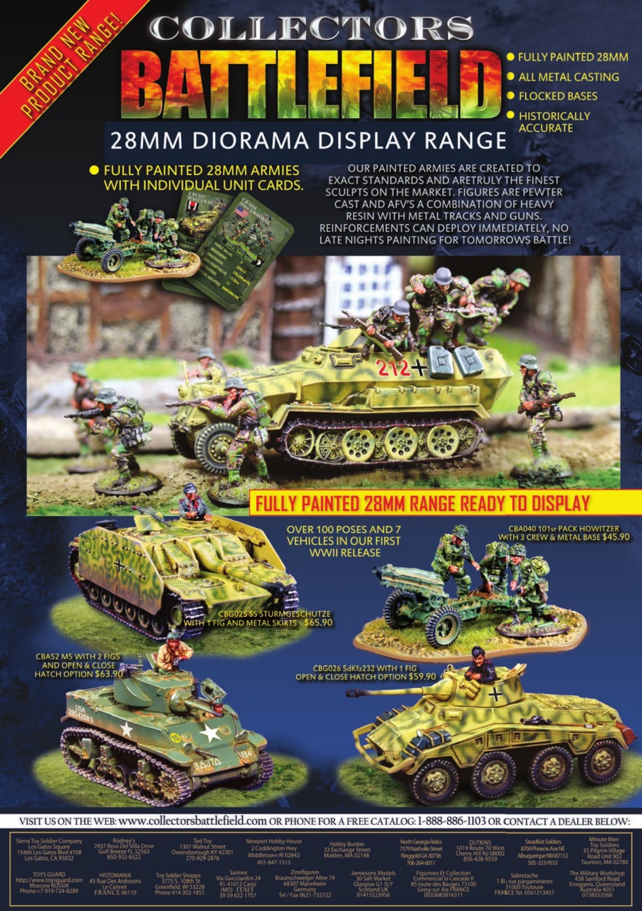 Toy Soldier & Model Figure Preview Pages
