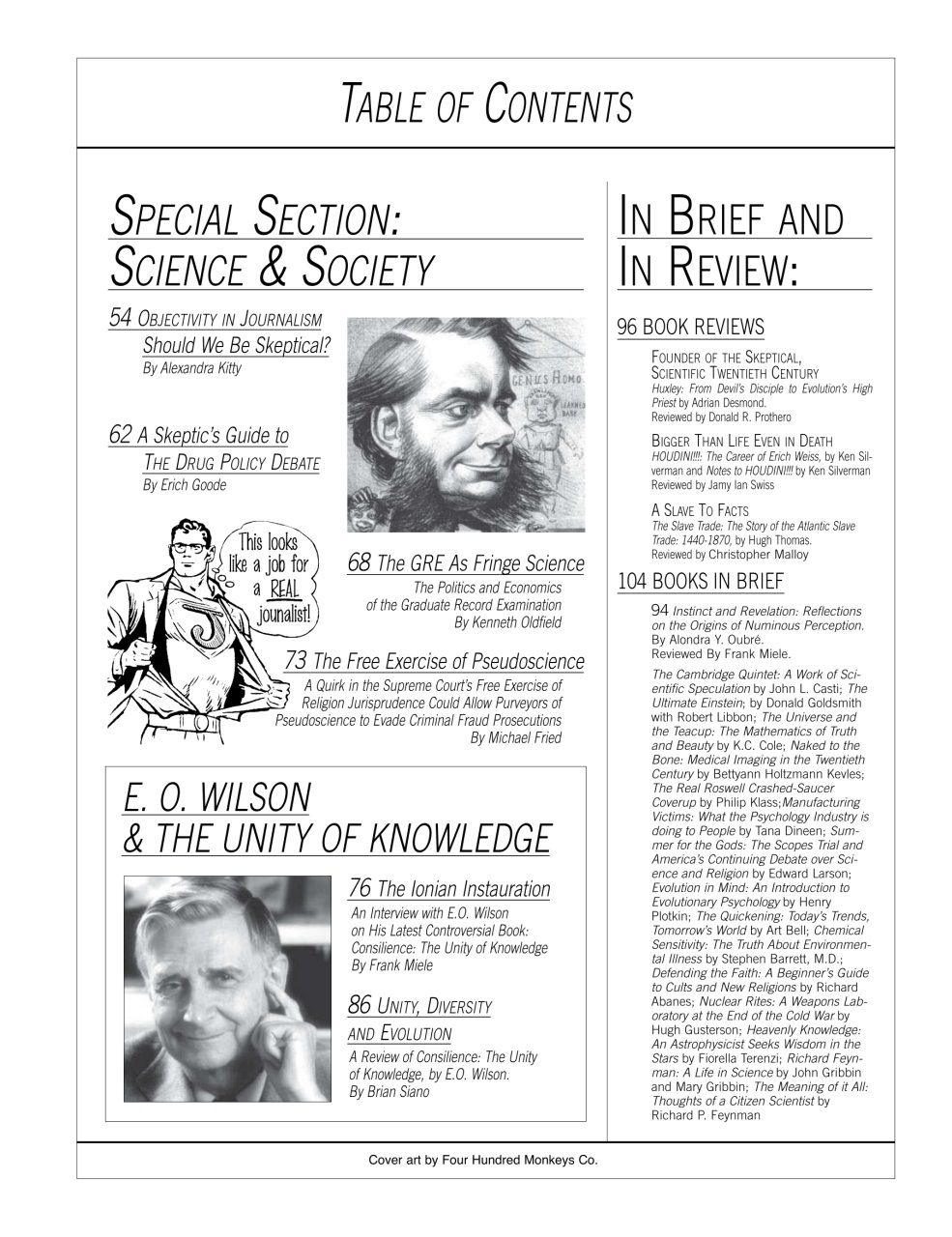 Skeptic Preview Pages