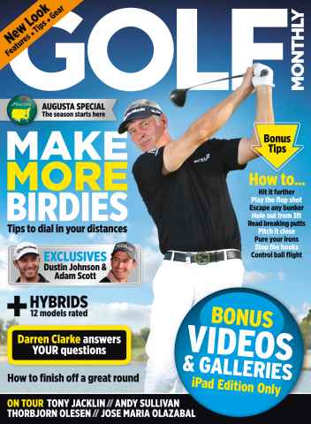 Golf Monthly issue May 2014