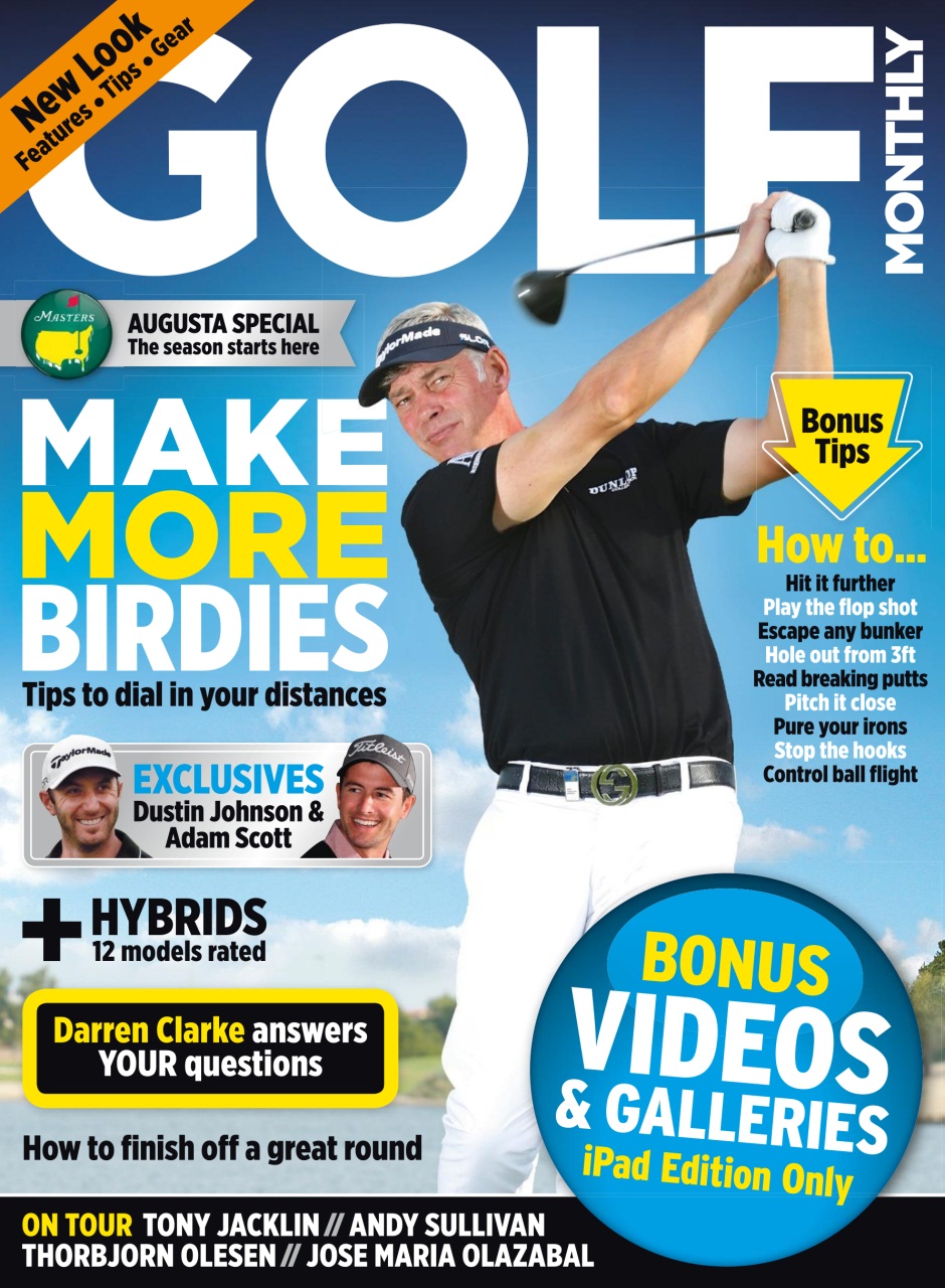 Golf Monthly Preview Pages