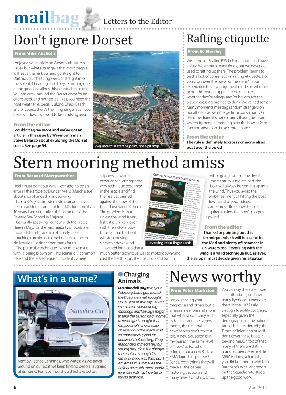 Motor Boats Monthly Preview Pages