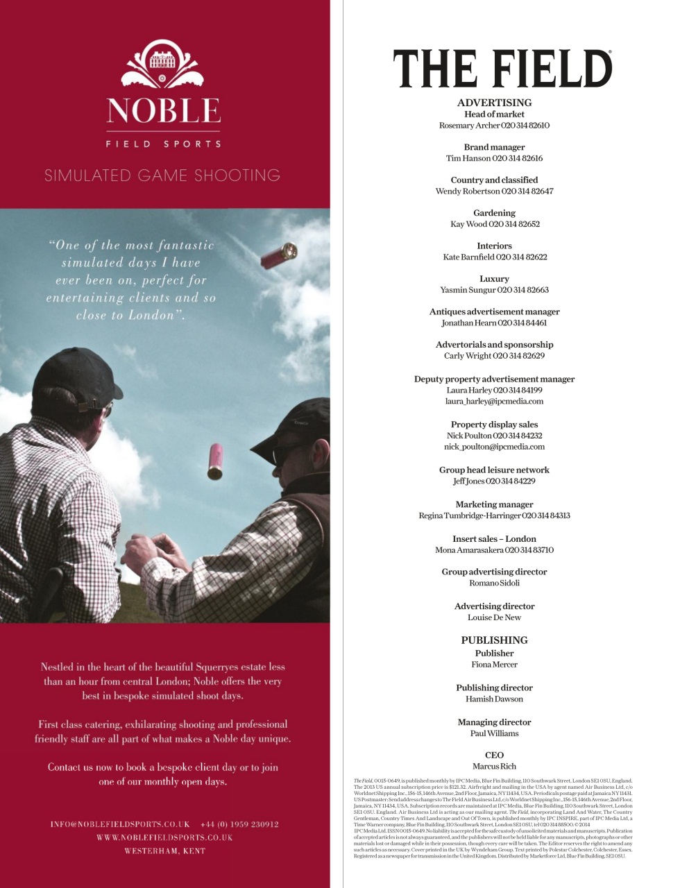 The Field Preview Pages