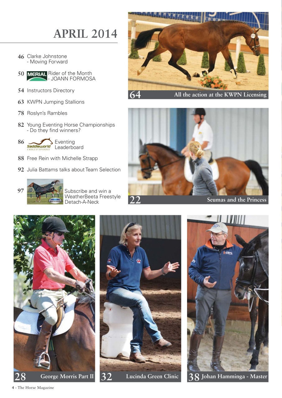 The Horse Magazine Preview Pages
