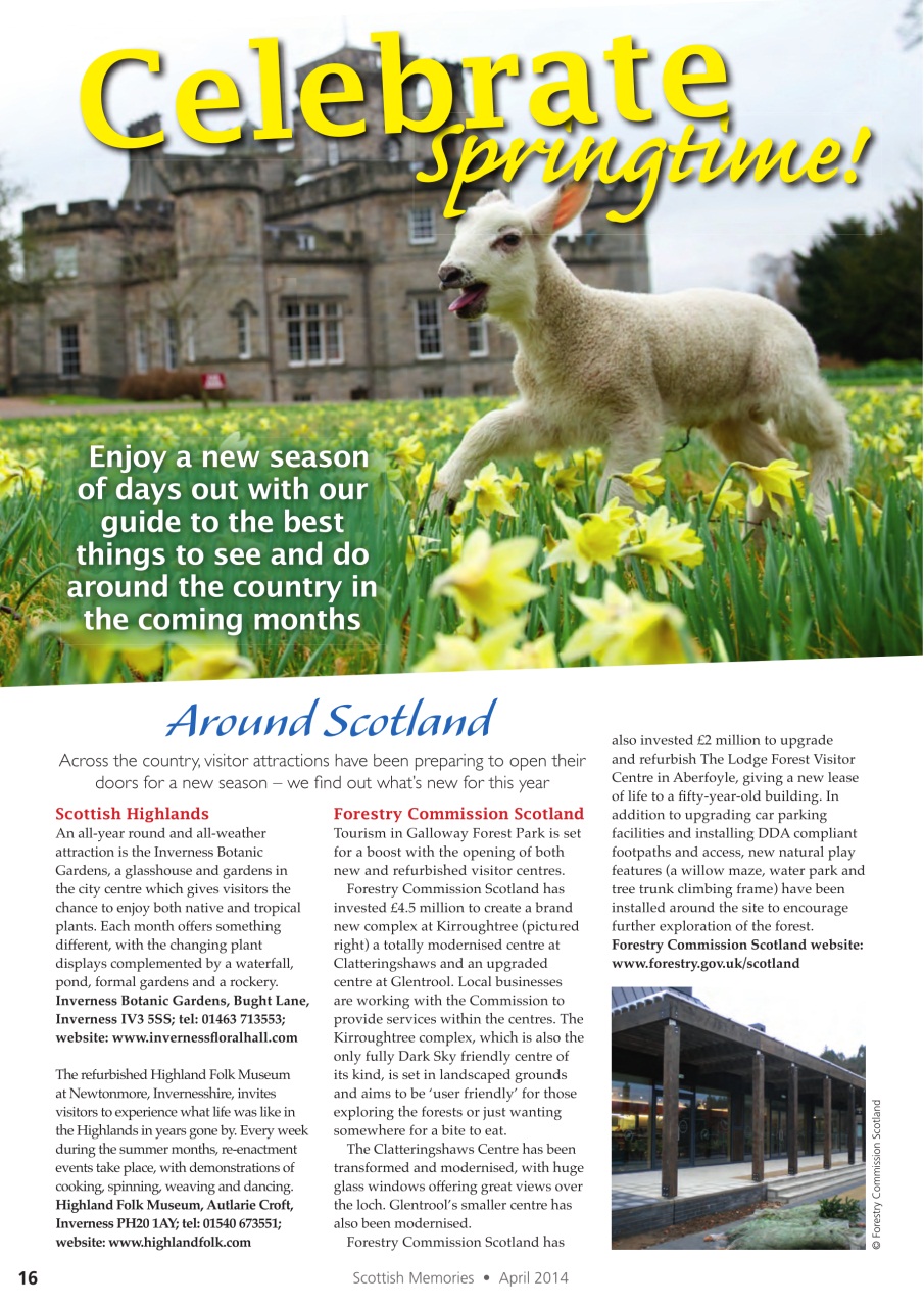 Scottish Memories Preview Pages