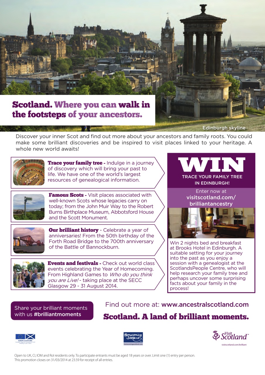 Scottish Memories Preview Pages