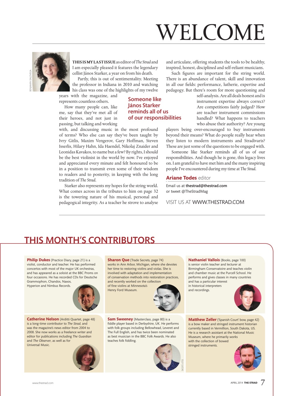 The Strad Preview Pages