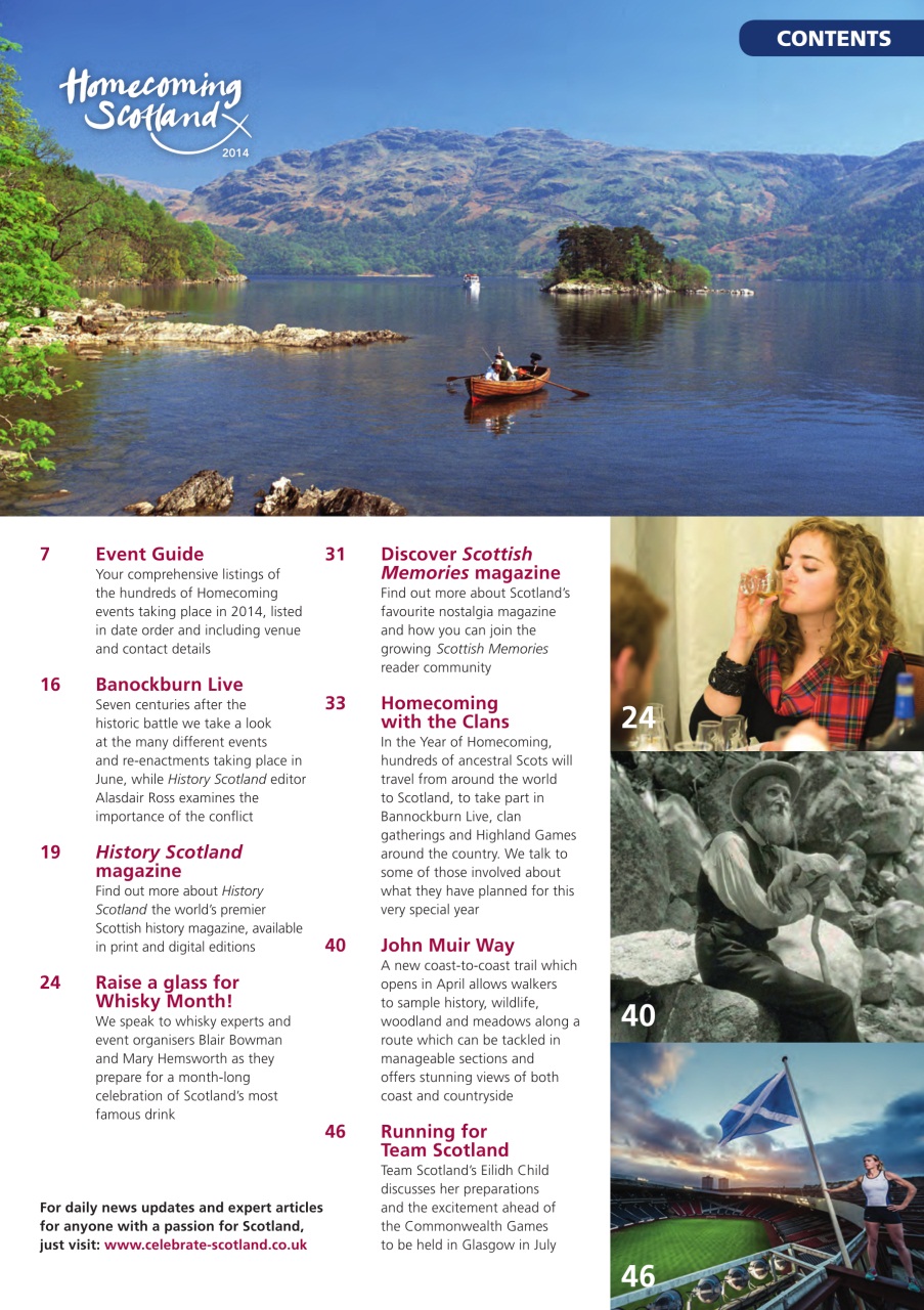 Scottish Memories Preview Pages