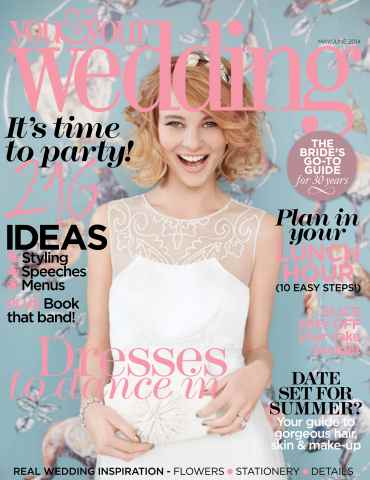 You & Your Wedding issue May/June 2014