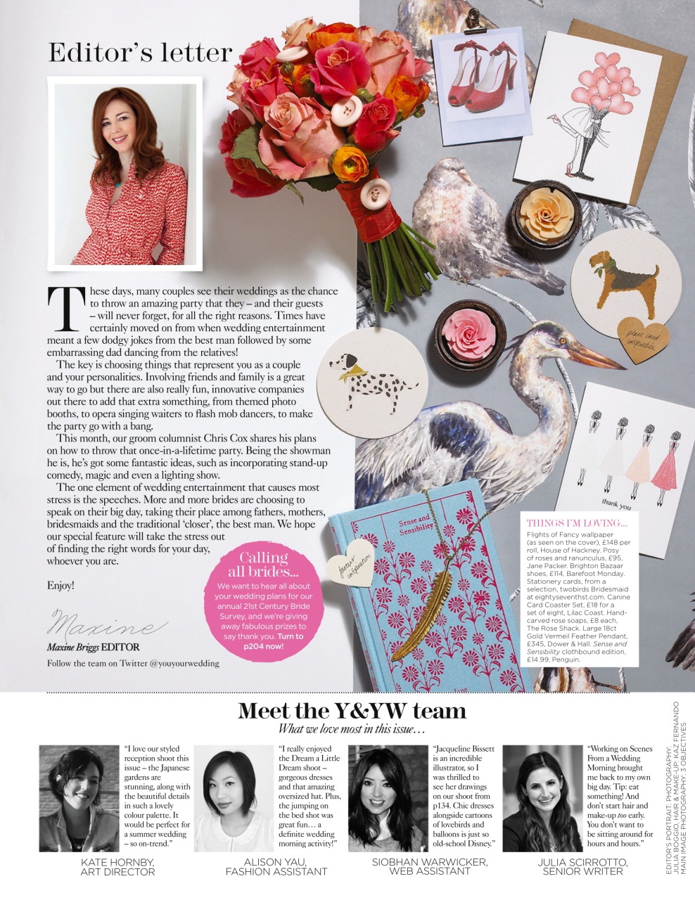 You & Your Wedding Preview Pages