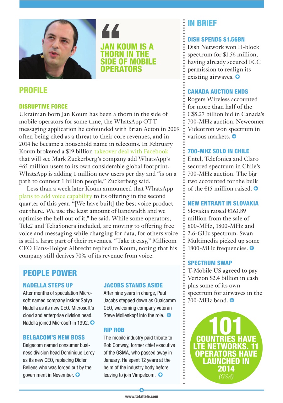 Total Telecom Preview Pages