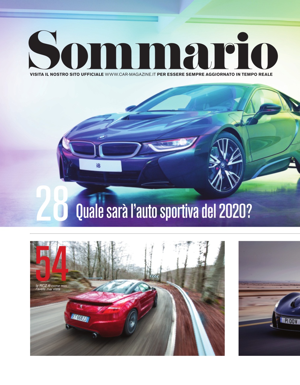 CAR magazine Italia Preview Pages