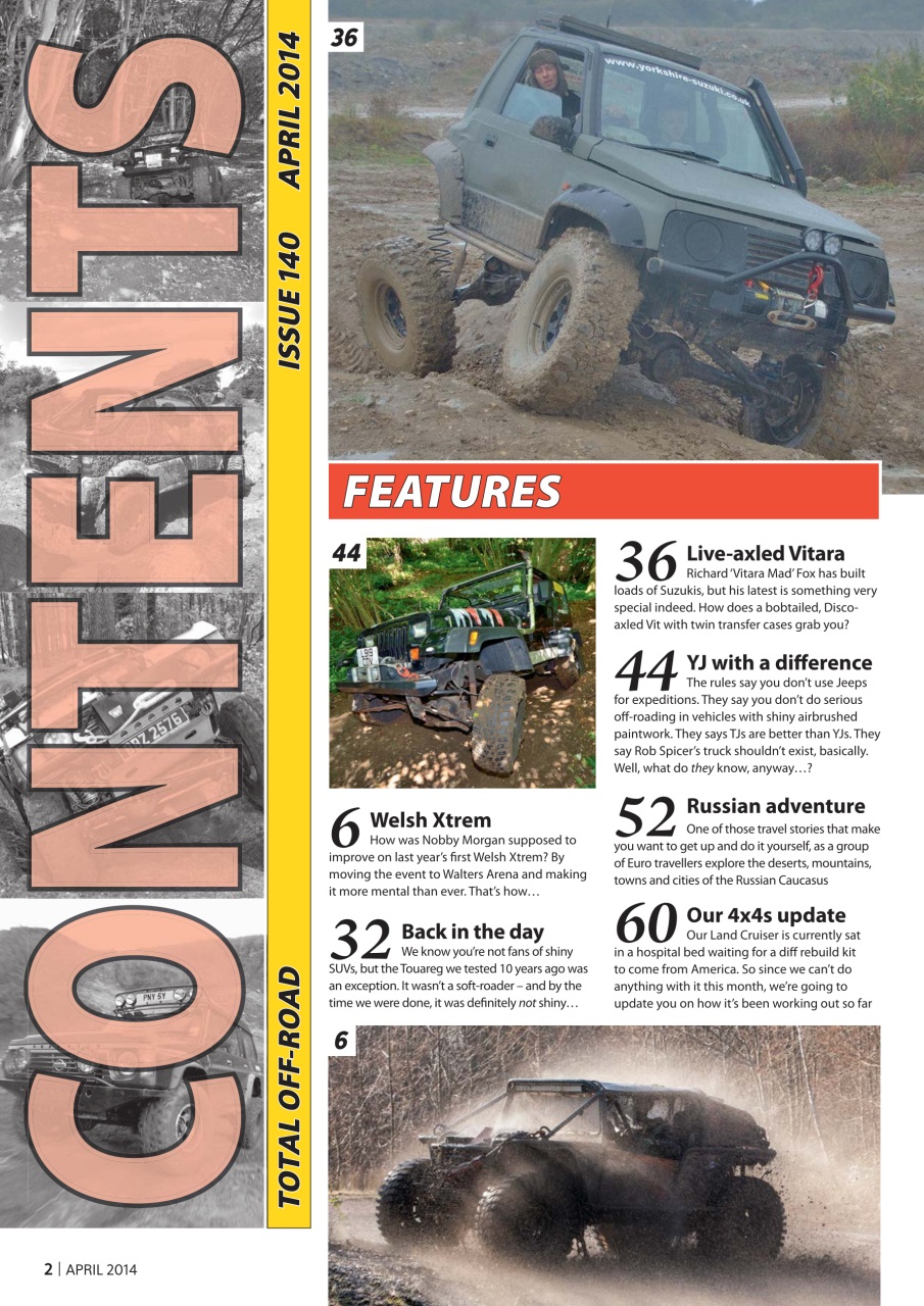Overlander 4X4 Preview Pages
