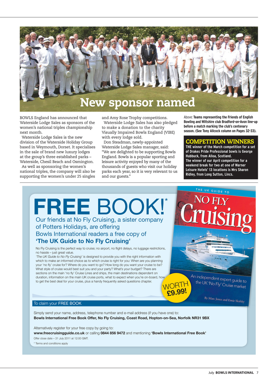 Bowls International Preview Pages