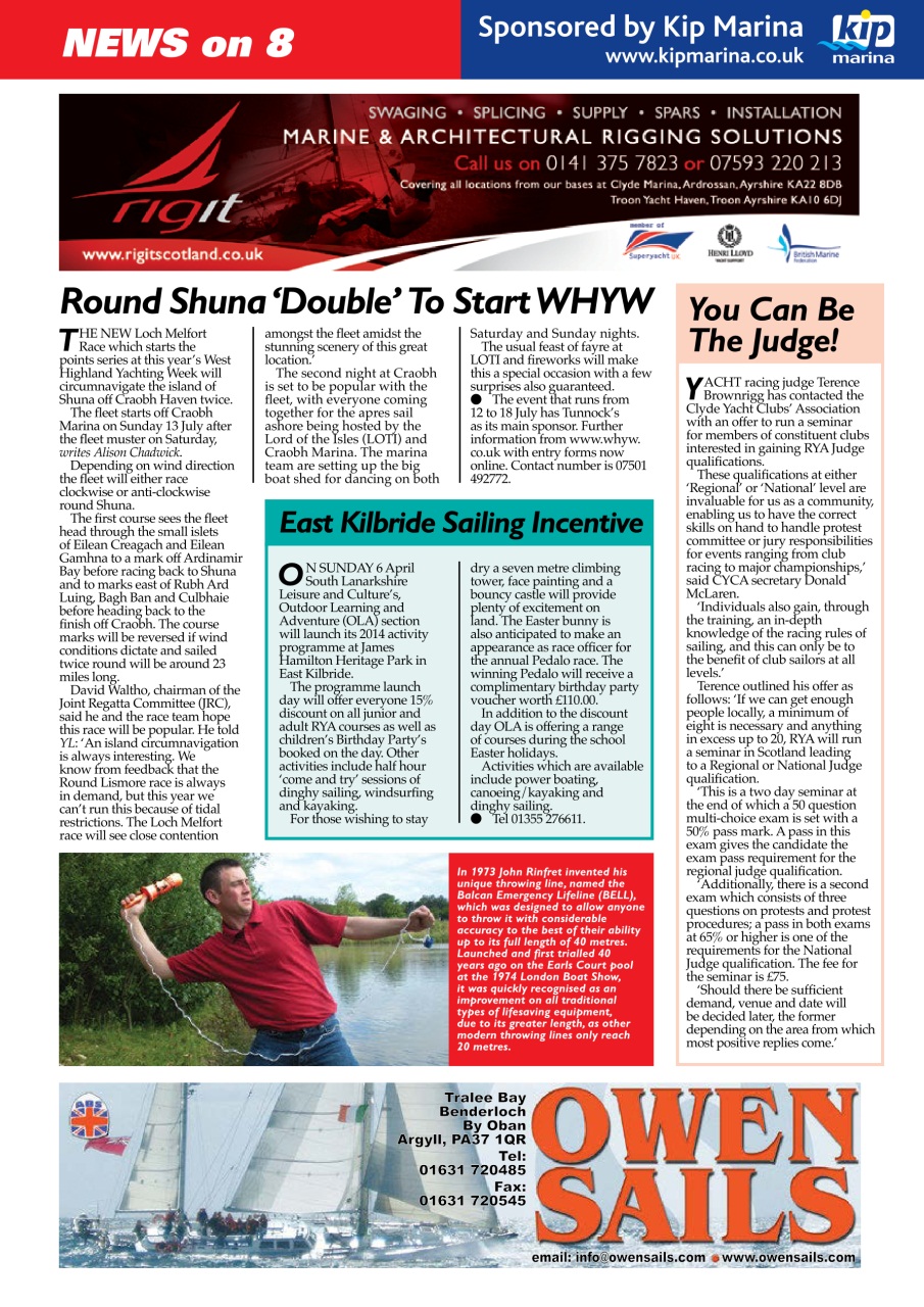 Yachting Life Preview Pages