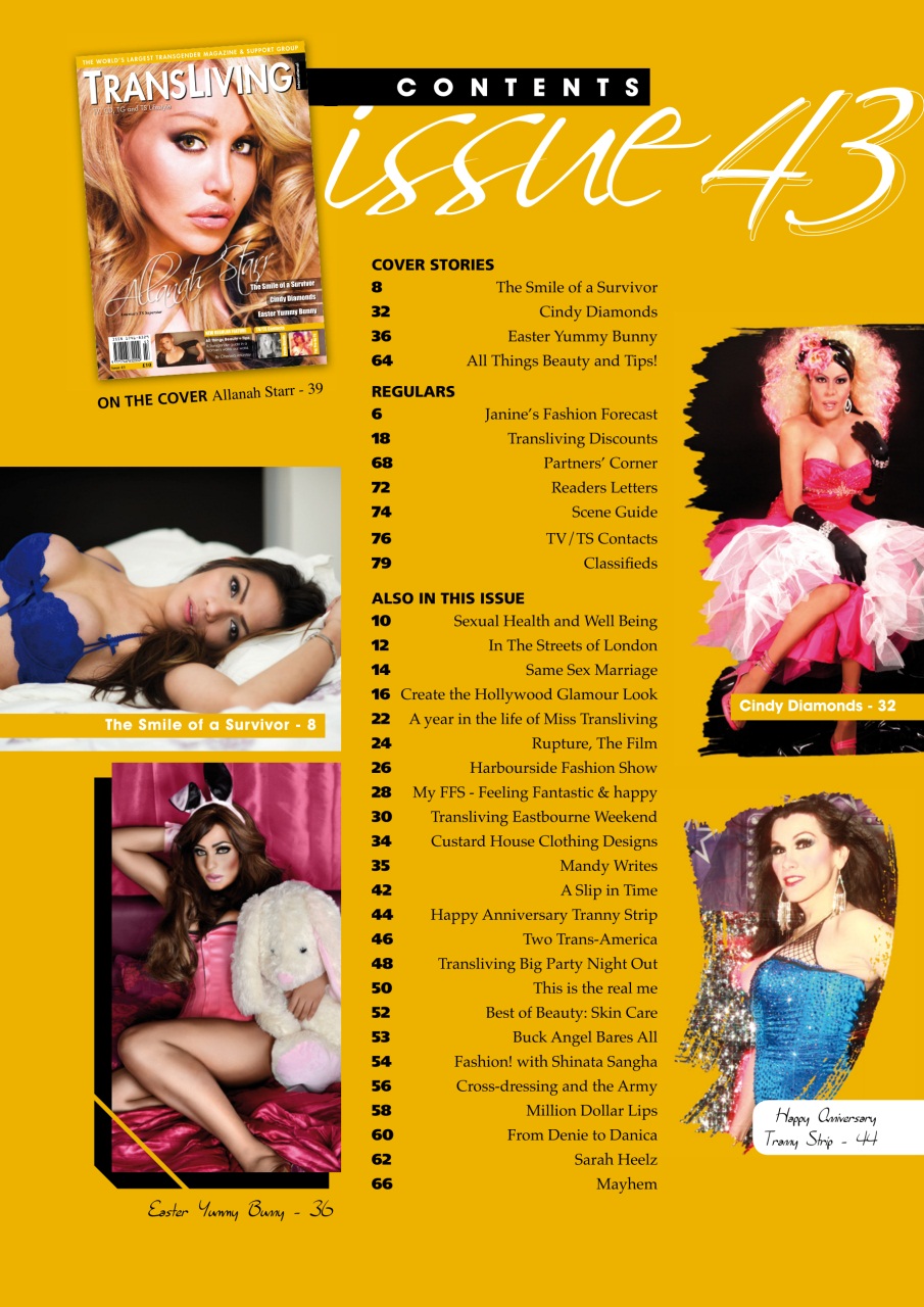 Transliving Magazine Preview Pages