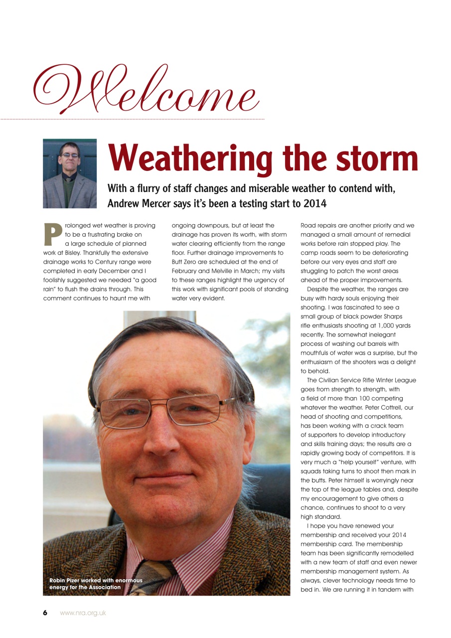 National Rifle Association Journal Preview Pages