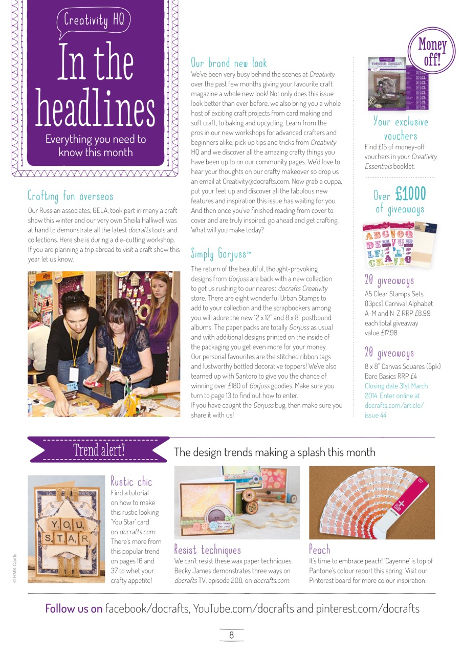 docrafts® Creativity Preview Pages