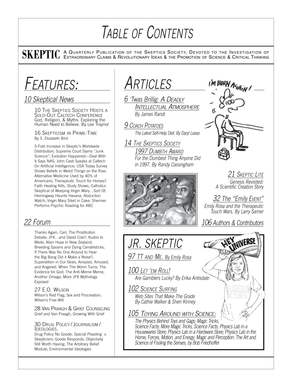 Skeptic Preview Pages