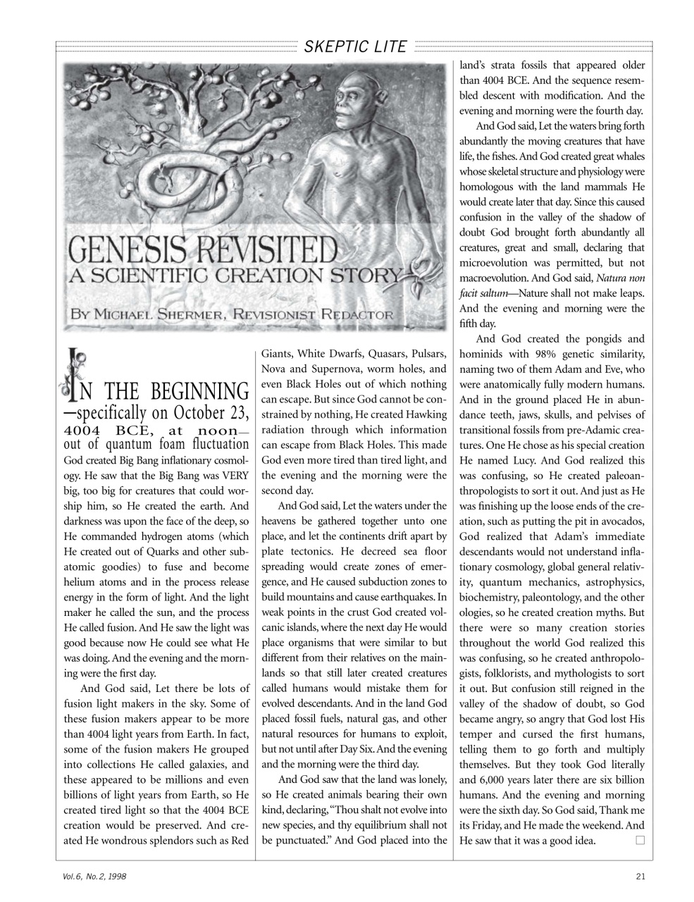 Skeptic Preview Pages