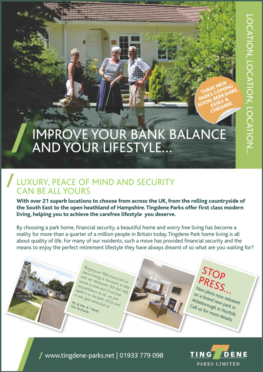 Park Home & Holiday Living Preview Pages