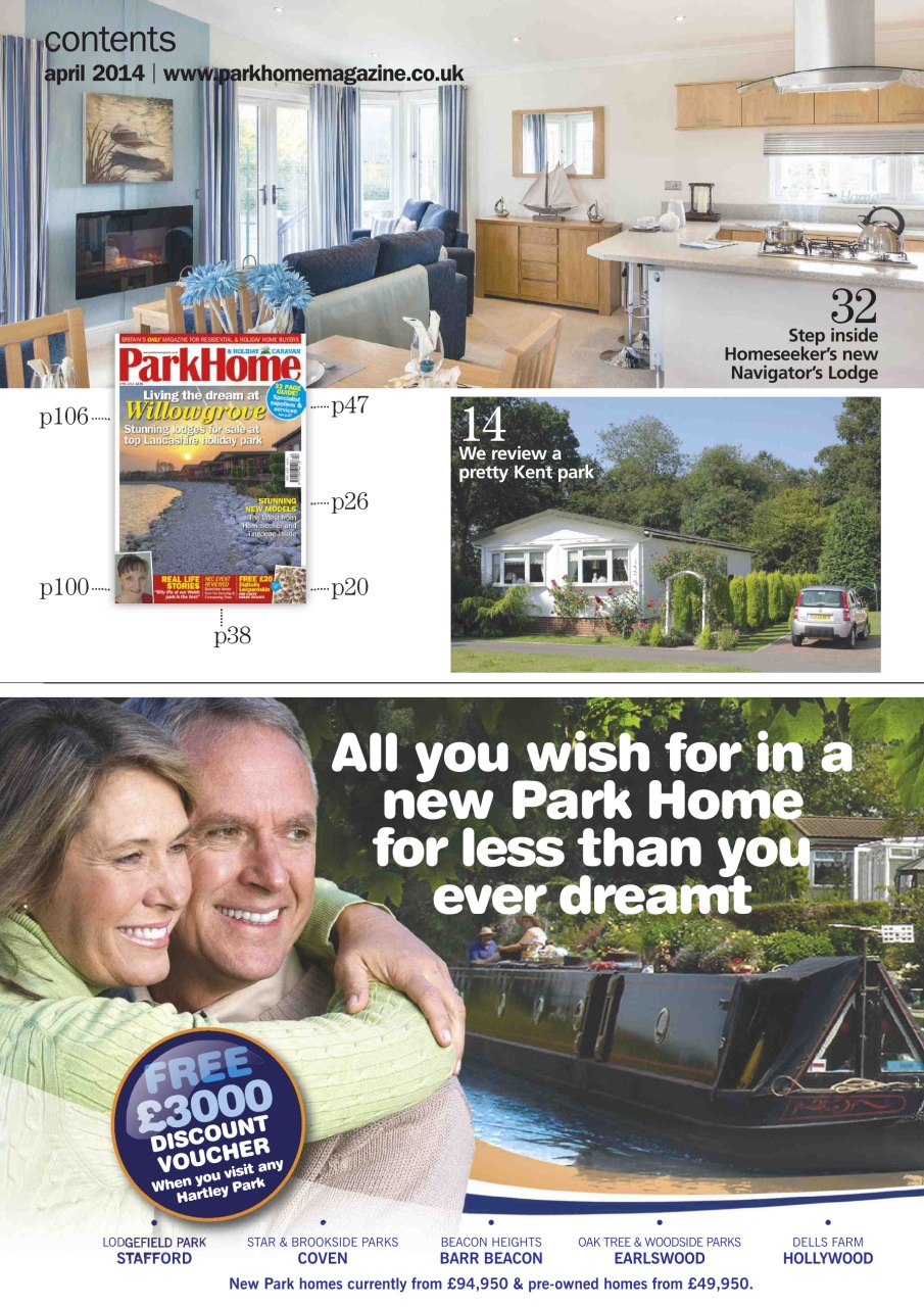 Park Home & Holiday Living Preview Pages