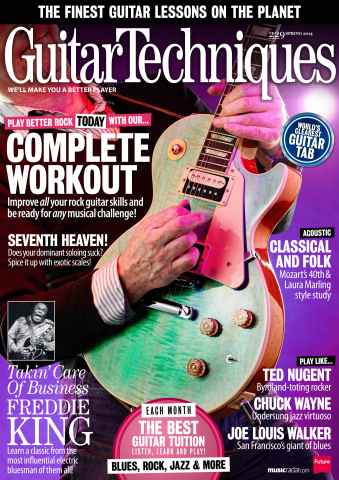 Guitar Techniques issue Spring 2014