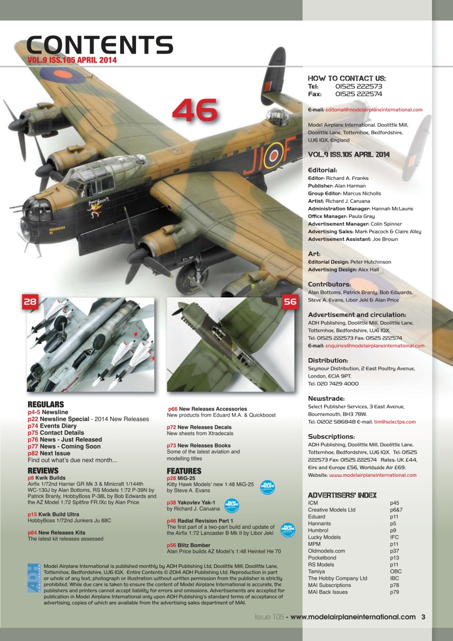 Model Airplane International Preview Pages